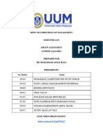 A231 G1 Principles of Management BPMN1013 (A)