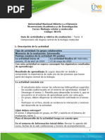 Guia de Actividades y Rúbrica de Evaluación - Unidad 3 - Tarea 4 - Comprensión Del Dogma Central de La Biología Molecular