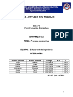 Informe Final, Ejemplo