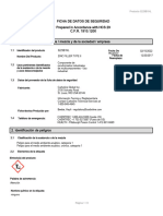 Zinc Filler Type II GHS SDS - Spanish 2-15-2022