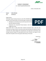 Format Surat Teguran 1