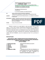 Informe #023 Solicito Certificacion Presupuestal