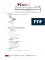TD6 Les Structures Et Les Tableaux de Structures 2015 2016