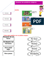 d3 A1 Ficha Ps. Usamos Las Palabras Mágicas