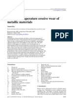 Elevated Temperature Erosive Wear of Metallic Materials 2006 ROY