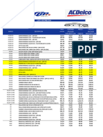 Lista de Precios GENERAL Ya Con El 20% Actualizada 05-04-24. Enviar Siempre A Luis INSTAGRAM