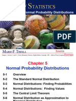 Chapter 5 Normal Probability Distributions