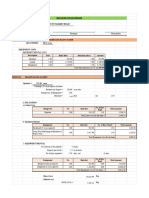 Bill of Quantities