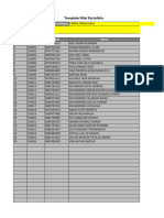 Template Nilai Portofolio X.mipa. Matematika