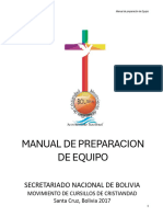 Manual de Preparacion