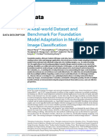 A Real-World Dataset and Benchmark For Foundation Model Adaptation in Medical Image Classification