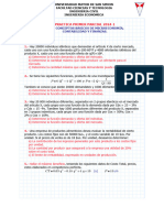 Practica Primer Parcial 2024-1: Cap.1 Conceptos Básicos de Microeconomía, Contabilidad Y Finanzas. Microeconomía