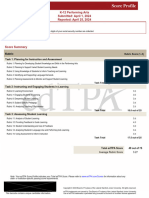 Edtpa Scores