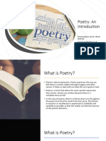 Poetry Introduction 2