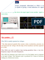Cathode Ray Oscilloscope