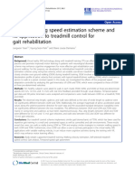 A Novel Walking Speed Estimation Scheme and Its Ap