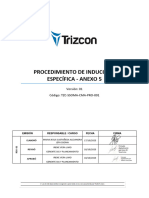 Procedimiento de Inducción Específica Anexo 5