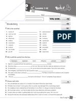 Student's Test 2 - (Lessons 7-12)