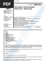 ABNT - Norma para Elaboração de Referências - NBR 6023 2018