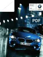 BMW Z4 M Coupe 2008 Owner - S Manual