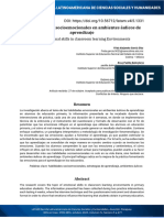 Las Habilidades Socioemocionales en Ambientes Auli