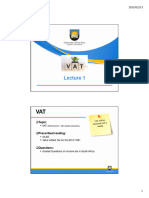 VAT Slides Lecture 1