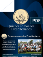 Quienes Somos Los Presbiterianos