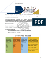 Conceptos Básicos Lengua Escrita y Lectura de Comprensión