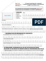 Fiche de Parrainage Et D'inscription 2 - Prog Equi+Plus