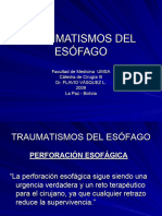 Traumatismos Del Esófago