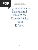 Proyecto Educativo 2085