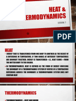 Lesson 8 Heat Thermodynamics