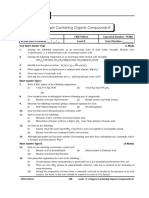 Oxygen Containing Organic Compound-III - Workbook