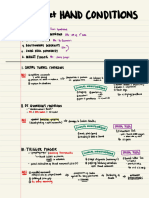Wrist Et Hand Conditions Outline 2