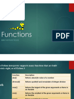 Functions in Python