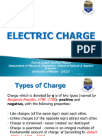 Lecture 1 - Electric Charge