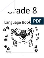 Grade 8 Language Booklet