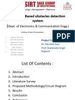 Obstacle Avoiding System Using Radar & Arduino