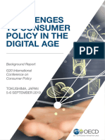 Challenges To Consumer Policy in The Digital Age