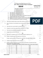 Elective-III - Water - Waste Water Treatment s18