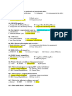 MCQ Test#3