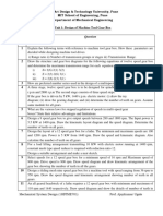 Unit Wise Theory and Numerical Question Bank