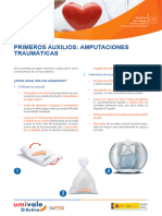 Primeros Auxilios Amputaciones Traum Ticas - CAST