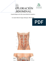 Exploracion de Abdomen