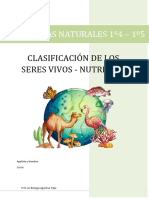 3 Clasificación de Los Seres Vivos