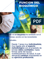 Función Del Bioquímico