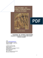 Educação, Movimentos Urbanos e Transformação - Unidade II - Contúdo Extra - Economia Do Sistema Comunitário