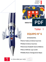 Taller 1 Didactica de Escuelas Multigrado