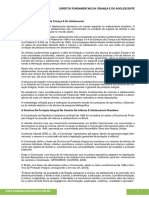 Direitos Fundamentais Da Criança e Do Adolescente