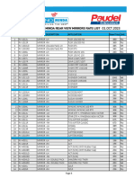 01.10.2023 Uno Minda Rear View Updated Price List